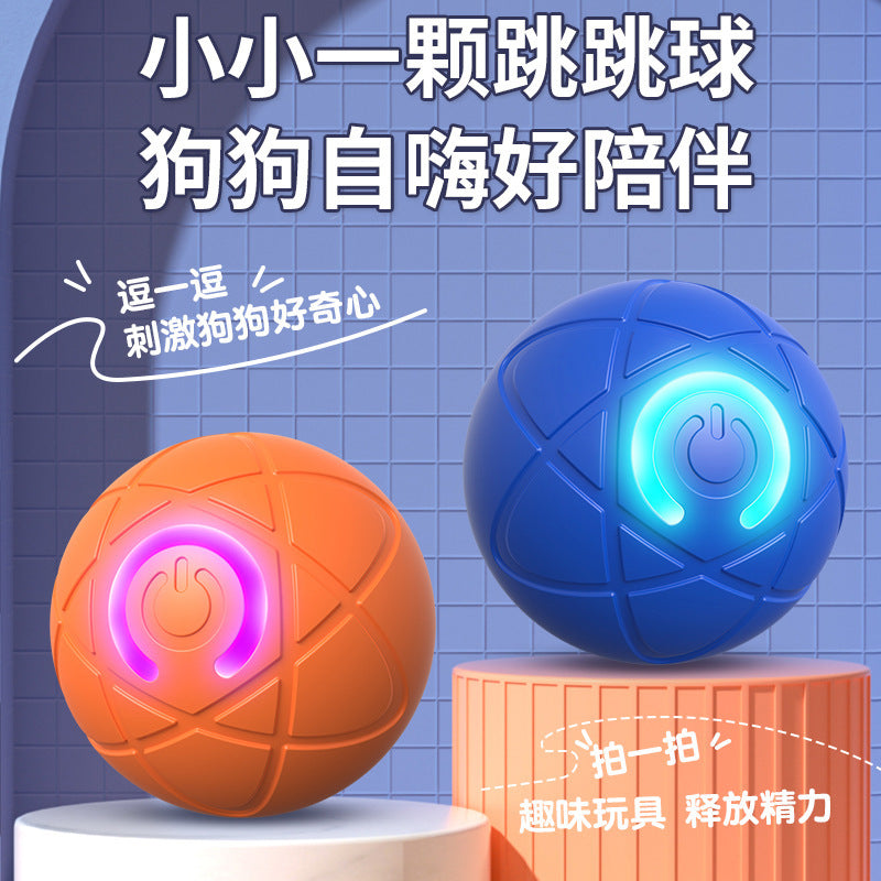 Pelota Interactiva para Gatos y Perros – Juguete Antiaburrimiento con Rebote Inteligente