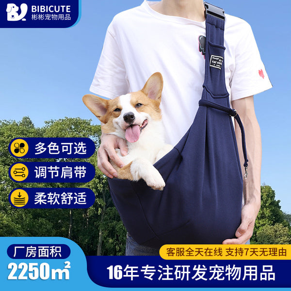 Mochila Plegable Transpirable para Perros y Gatos – Bolso Cruzado de Hombro