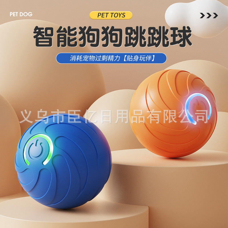 Pelota Interactiva para Gatos y Perros – Juguete Antiaburrimiento con Rebote Inteligente