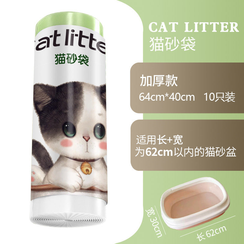 Bolsas para Arenero de Gatos – Gruesas, Universales para Arenero Inteligente y Estándar
