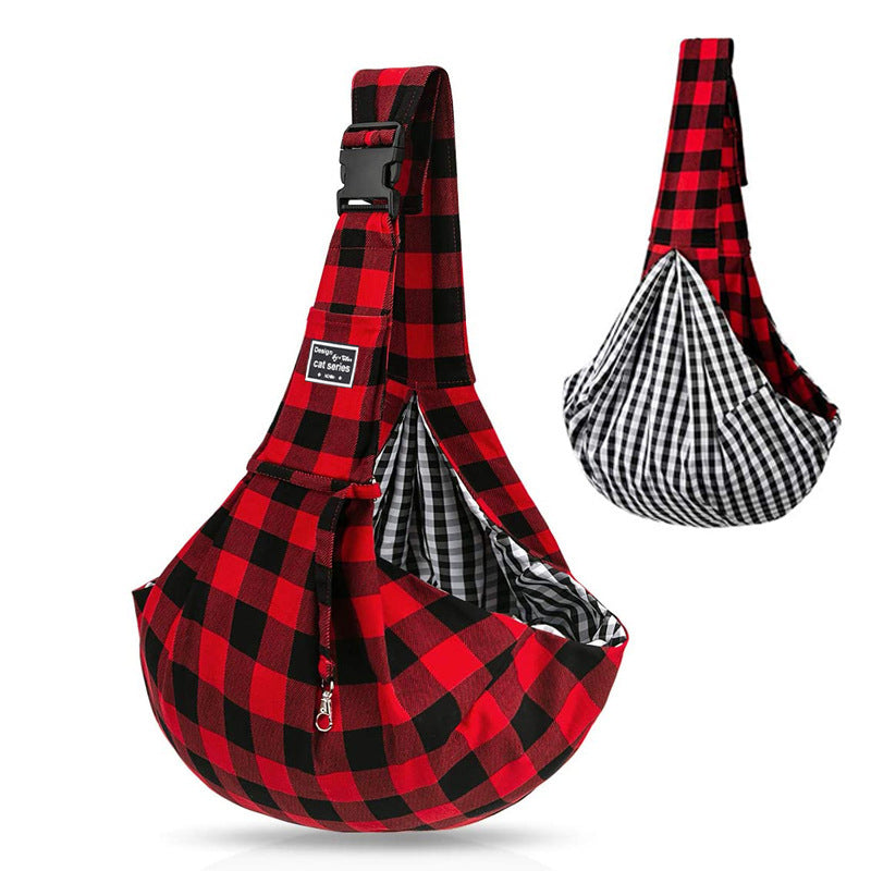 Mochila Plegable Transpirable para Perros y Gatos – Bolso Cruzado de Hombro