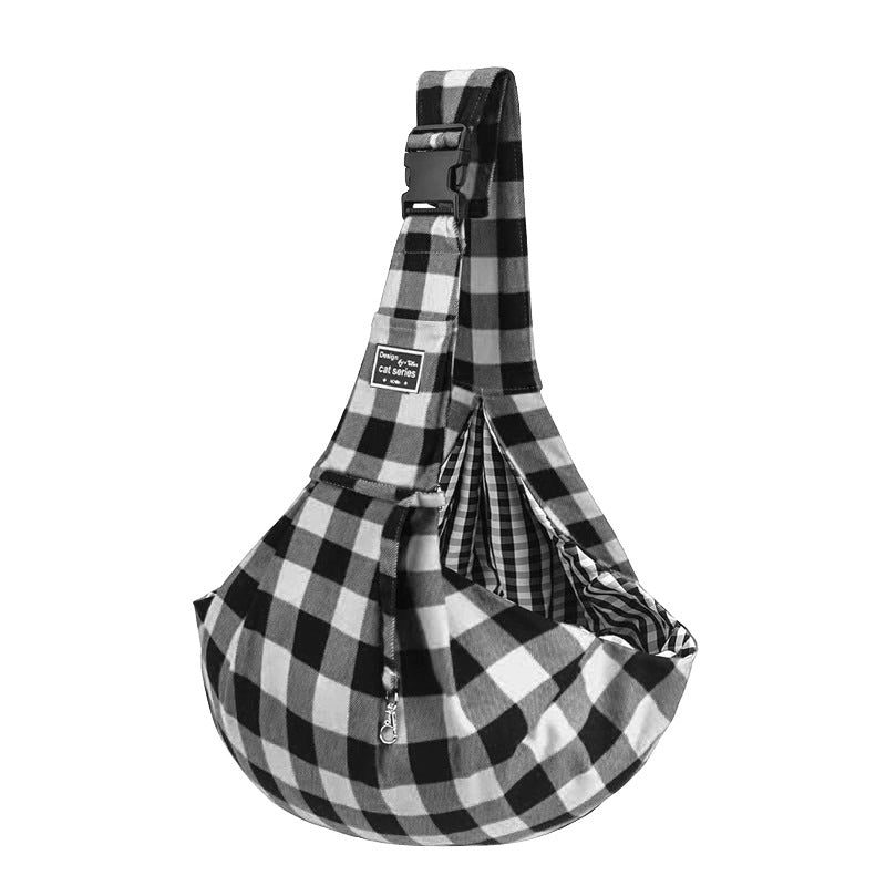Mochila Plegable Transpirable para Perros y Gatos – Bolso Cruzado de Hombro