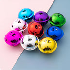 Cascabeles Navideños DIY para Mascotas – 4cm, Coloridos, Manualidades y Decoración