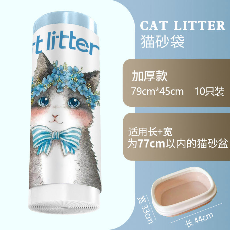 Bolsas para Arenero de Gatos – Gruesas, Universales para Arenero Inteligente y Estándar