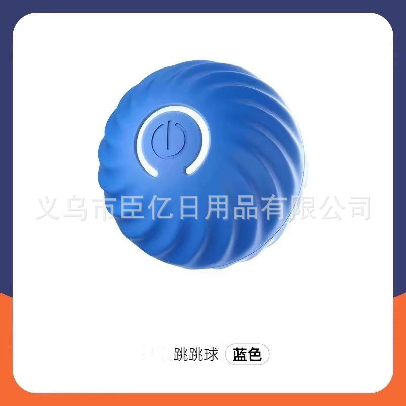 Pelota Interactiva para Gatos y Perros – Juguete Antiaburrimiento con Rebote Inteligente
