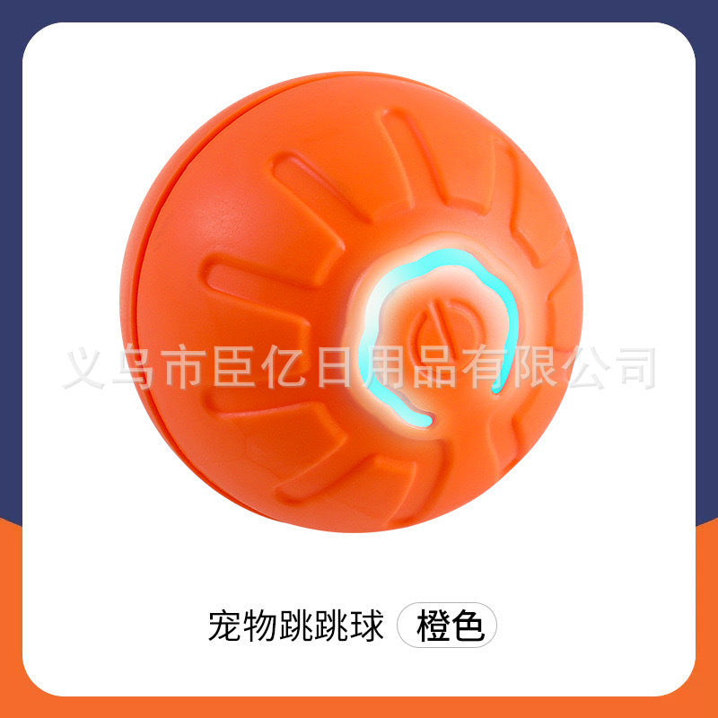 Pelota Interactiva para Gatos y Perros – Juguete Antiaburrimiento con Rebote Inteligente