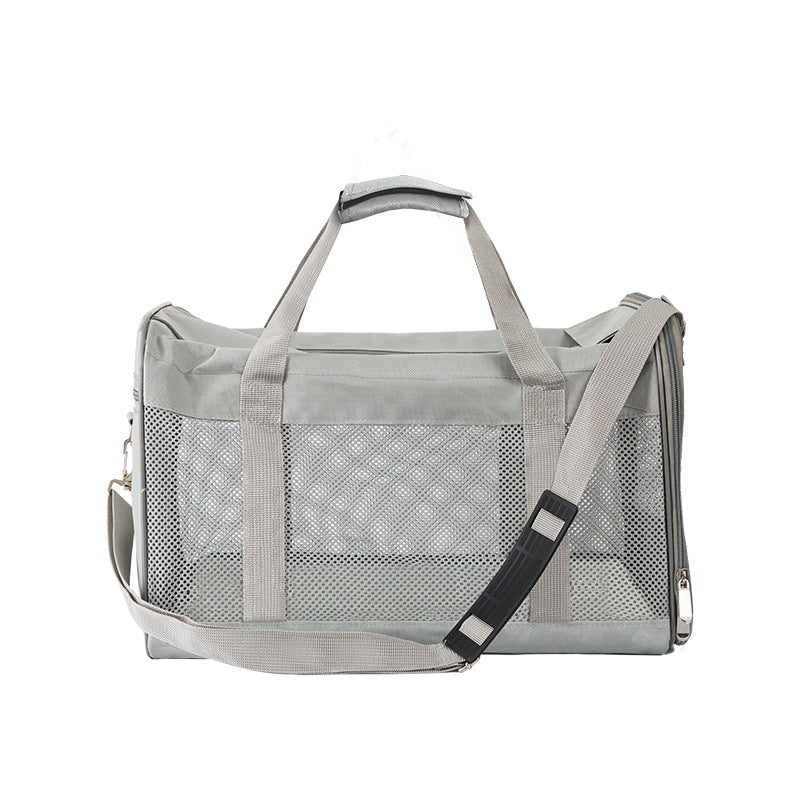 Bolso Transportador para Mascotas – Oxford Respirable, Gran Capacidad, Cruzado