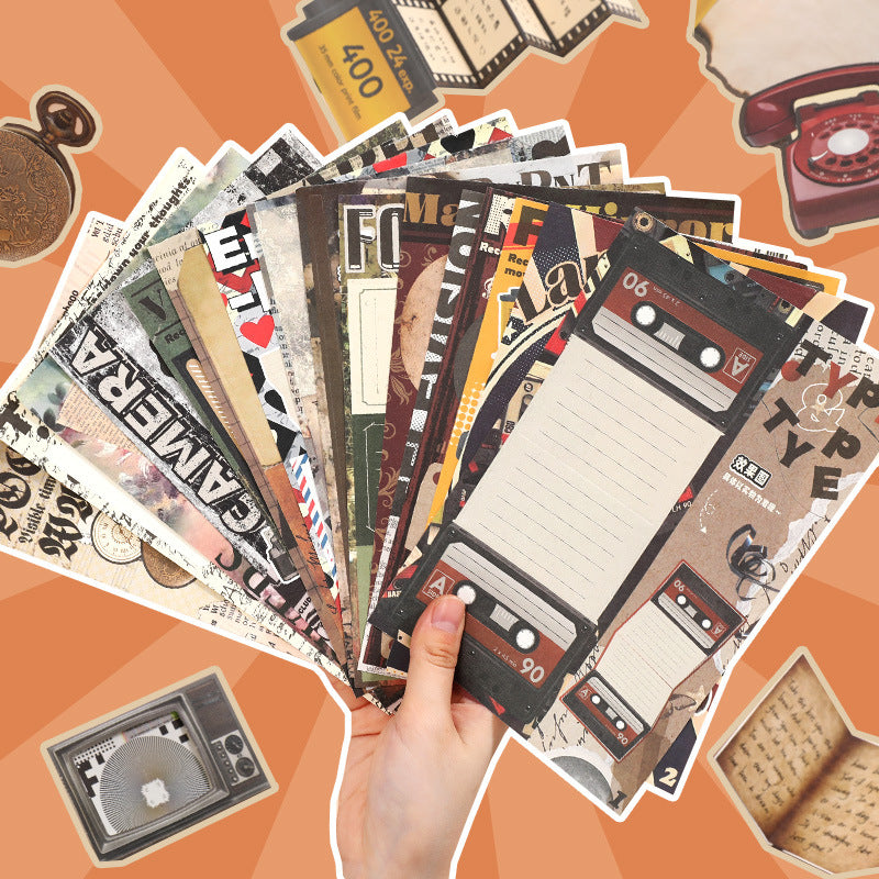 Set Completo de Stickers y Notas Adhesivas DIY – Diseños Creativos Vintage para Mascotas y Más