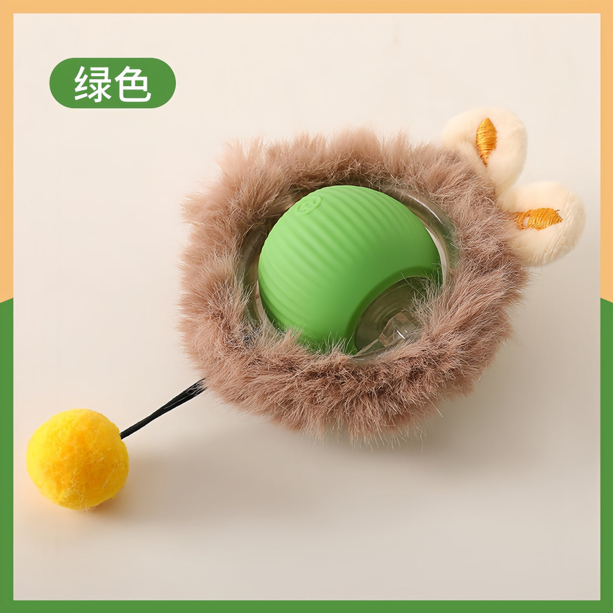 Pelota Interactiva para Gatos y Perros – Juguete Antiaburrimiento con Rebote Inteligente
