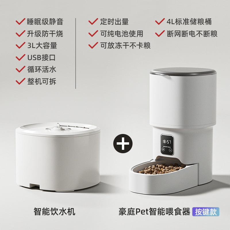 Comedero Automático para Mascotas con Control por App WiFi/Bluetooth