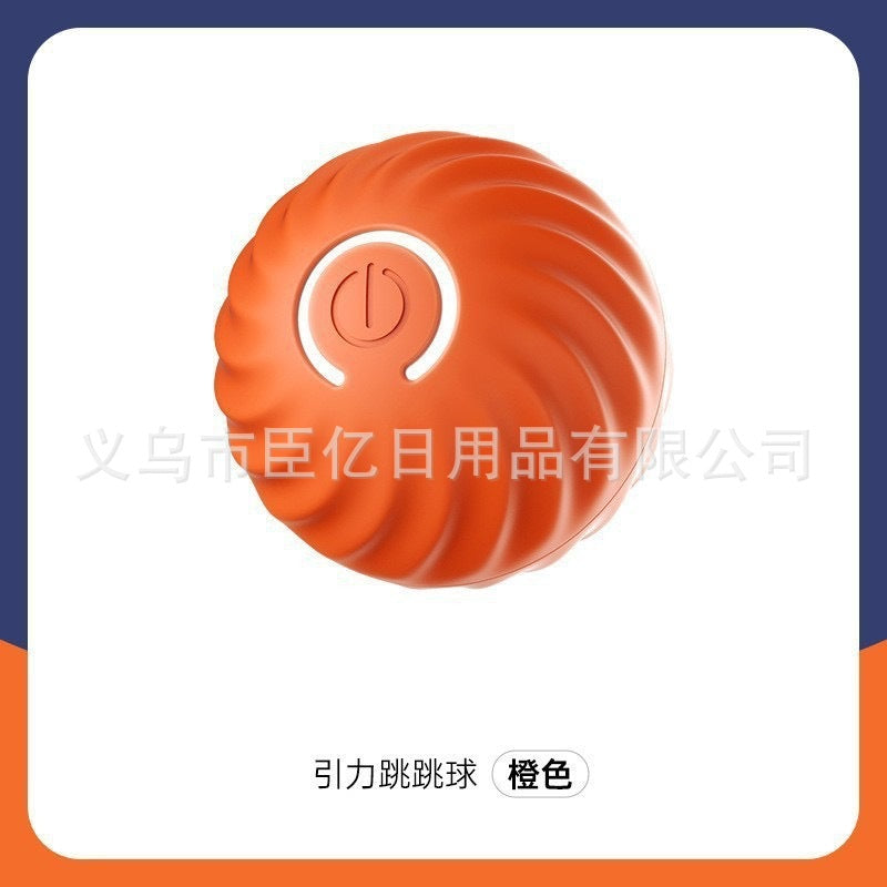 Pelota Interactiva para Gatos y Perros – Juguete Antiaburrimiento con Rebote Inteligente