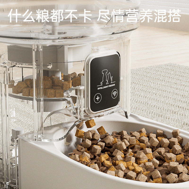 Comedero Automático para Mascotas con Control por App WiFi/Bluetooth