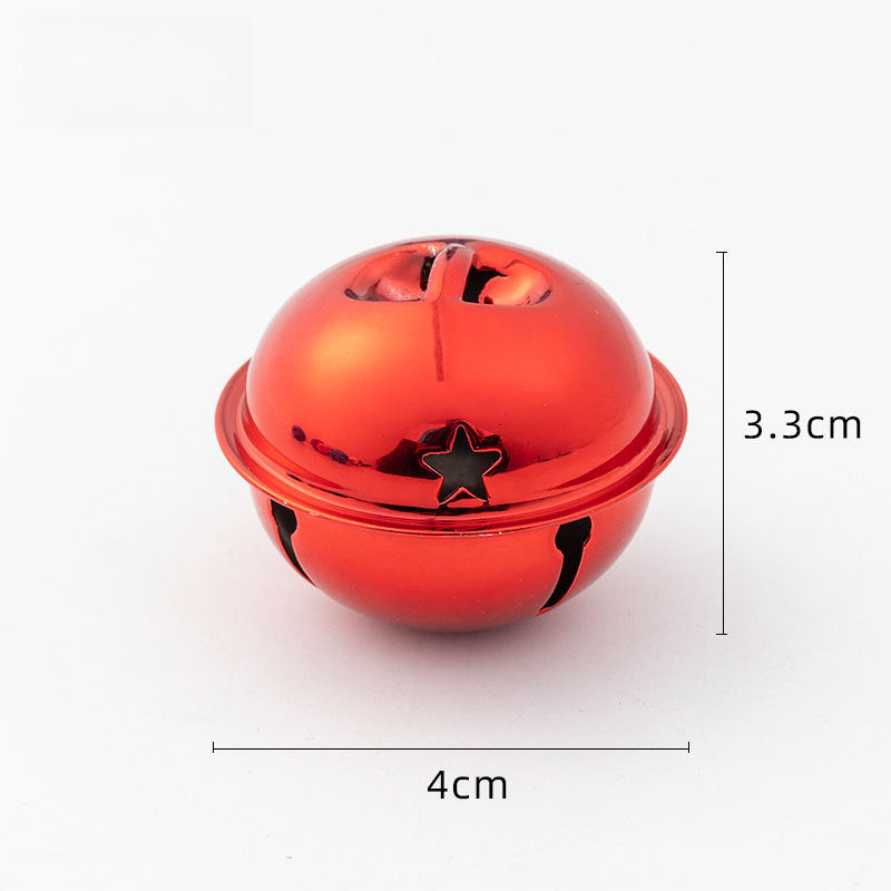 Cascabeles Navideños DIY para Mascotas – 4cm, Coloridos, Manualidades y Decoración