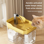 Fuente de Agua Silenciosa para Gatos y Perros – Gran Capacidad, Circulación Automática