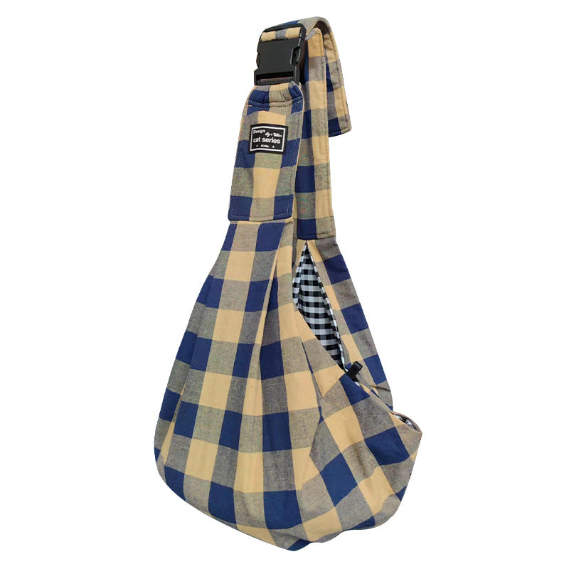 Mochila Plegable Transpirable para Perros y Gatos – Bolso Cruzado de Hombro