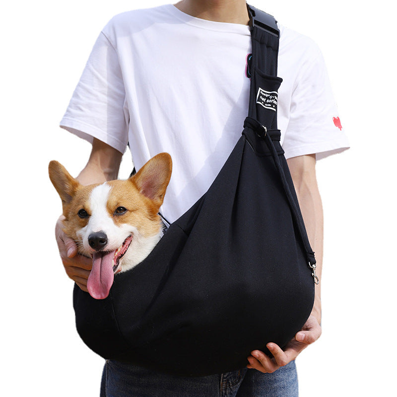 Mochila Plegable Transpirable para Perros y Gatos – Bolso Cruzado de Hombro