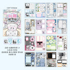 Set Completo de Stickers y Notas Adhesivas DIY – Diseños Creativos Vintage para Mascotas y Más
