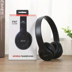 Audífonos Bluetooth Inalámbricos Plegables 5.0 – Sonido HiFi, Diadema Over-Ear para Deportes, Viajes y Gaming