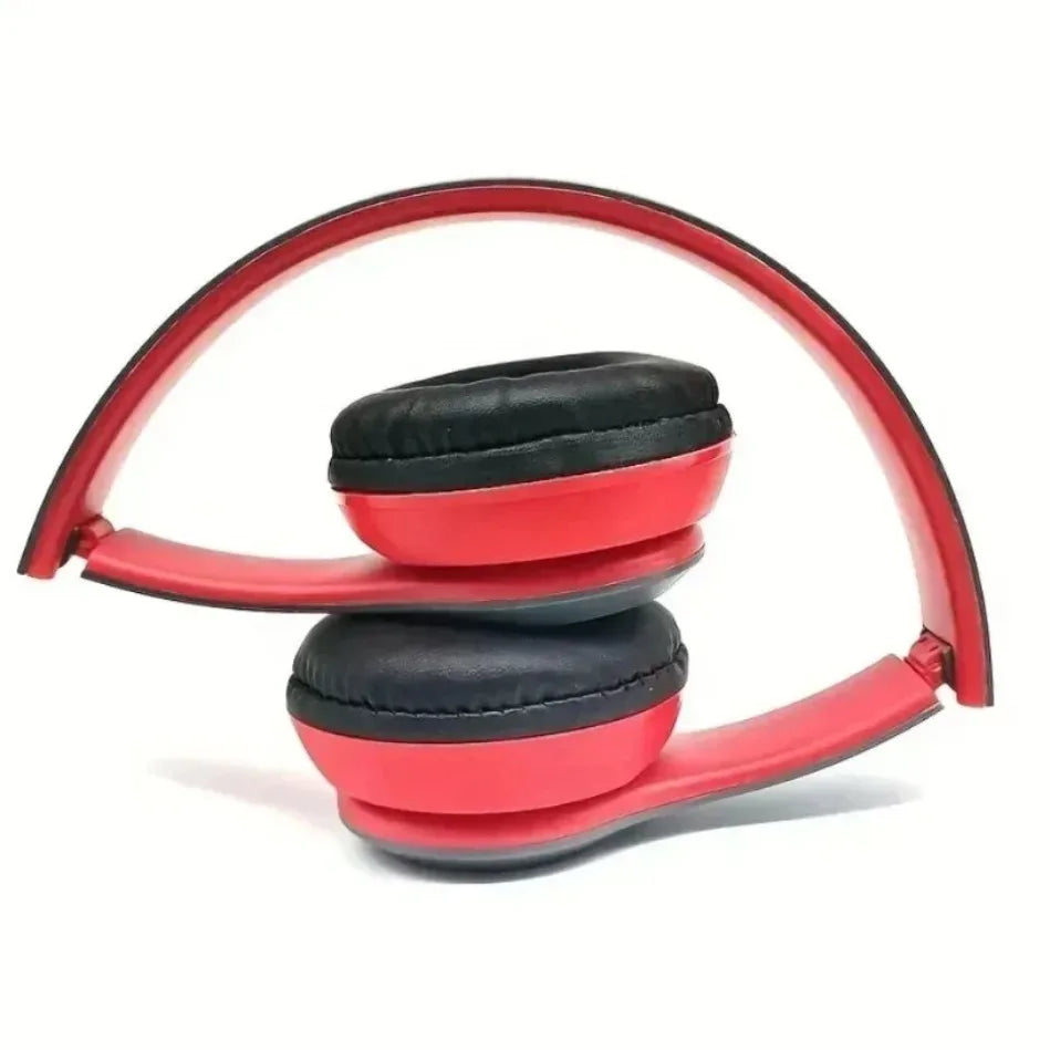 Audífonos Bluetooth Inalámbricos Plegables 5.0 – Sonido HiFi, Diadema Over-Ear para Deportes, Viajes y Gaming
